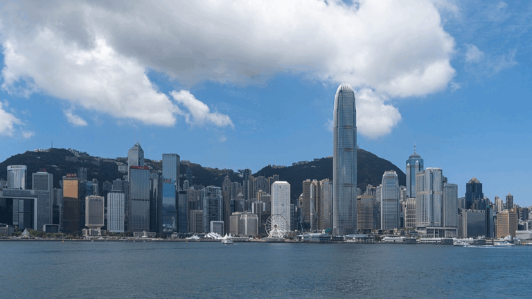 Image Hong Kong retour Chine