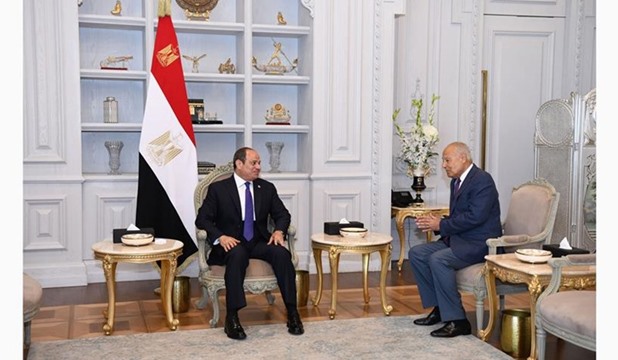 Image Al Sissi Ligue Arabe