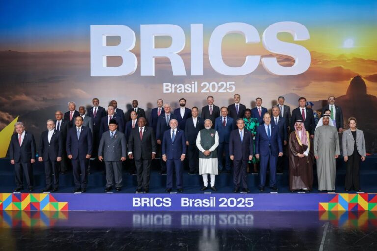 Image Brics 2025 photo de famille