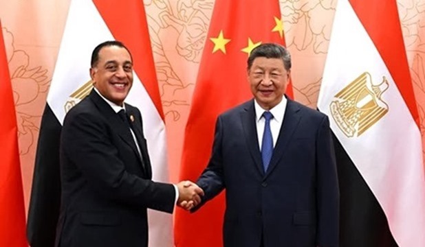 Image Chine Xi PM Egyptien