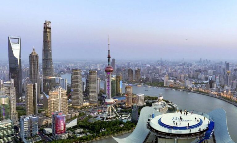 CHINA-SHANGHAI-OBSERVATION DECK-OPENING (CN)