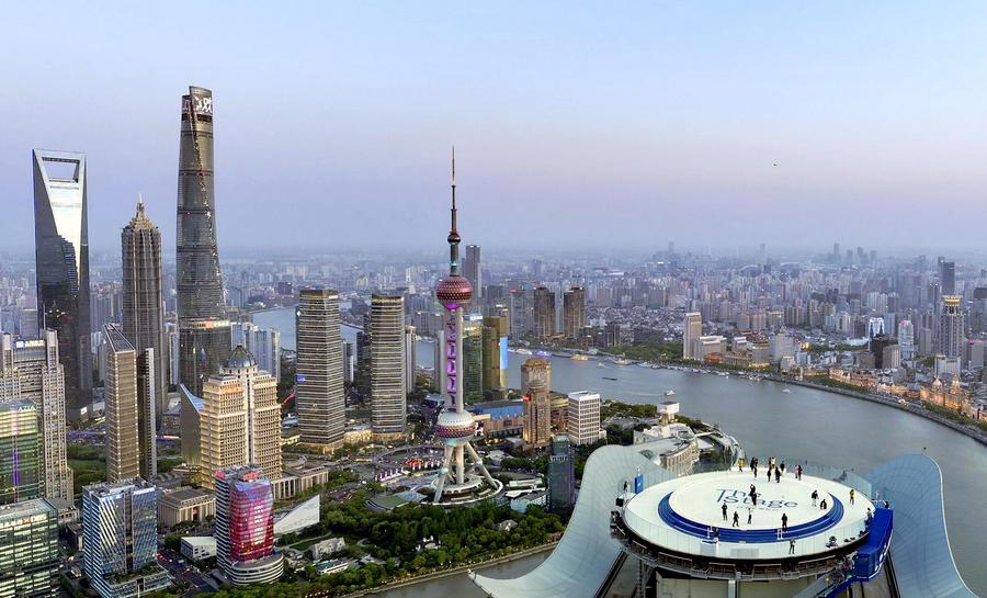 CHINA-SHANGHAI-OBSERVATION DECK-OPENING (CN)