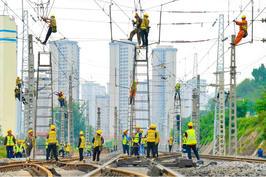 Chine chemein de fer