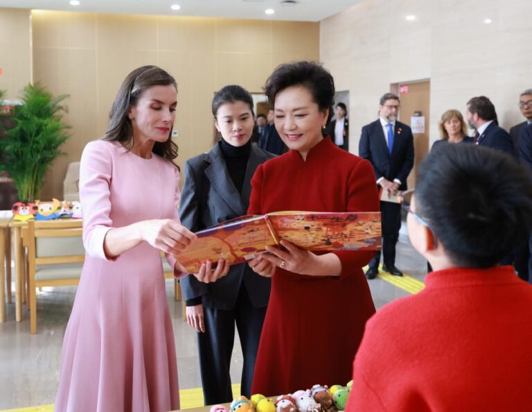 CHINA-BEIJING-PENG LIYUAN-SPAIN-QUEEN-LETIZIA-VISIT (CN)