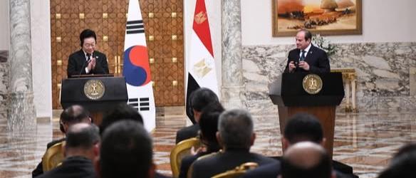 Image Egypte Sissi Corée