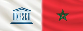 Image Maroc Unesco drapeaux