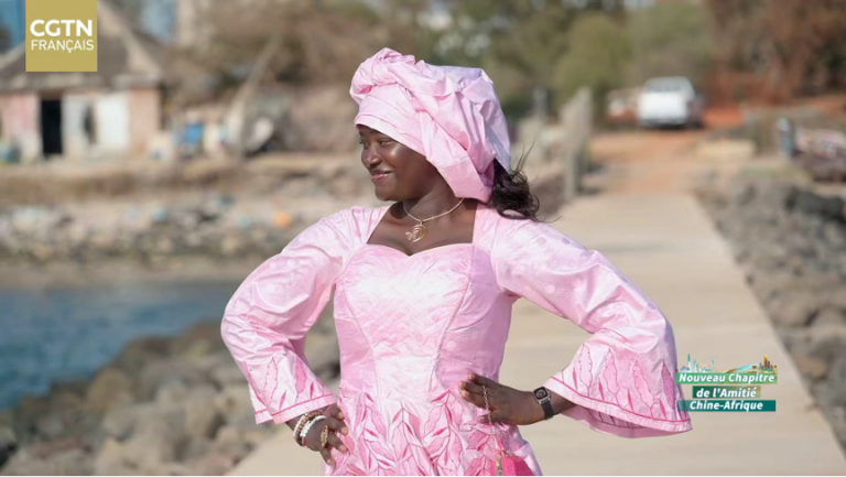 CGTN défilé de mode du Sénégal