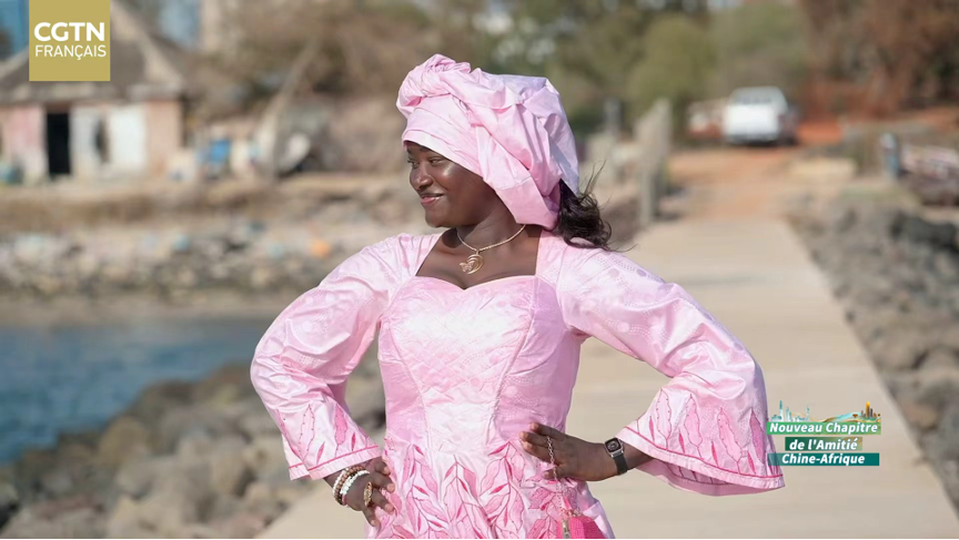 CGTN défilé de mode du Sénégal