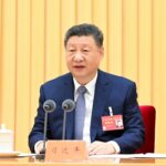 Image Chine Xi conférence travail