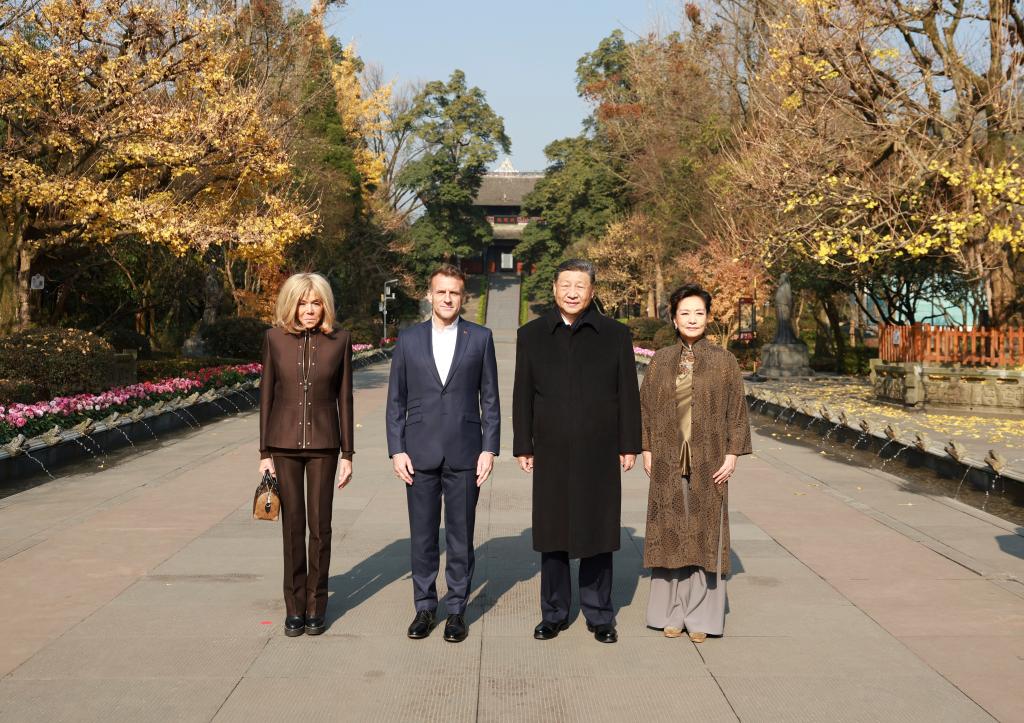 Image Chine visite Macron