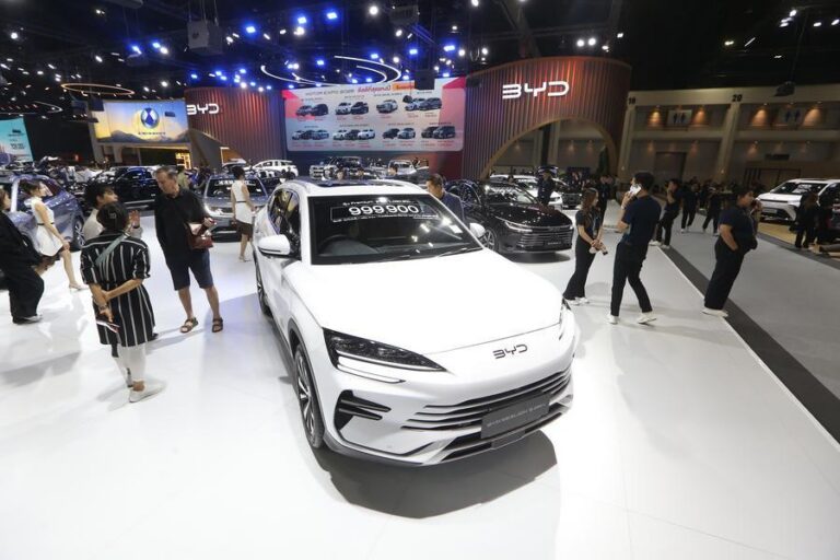 Image Chine BYD tesla