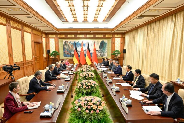 Image Chine Xi chancellier allemand rencontre