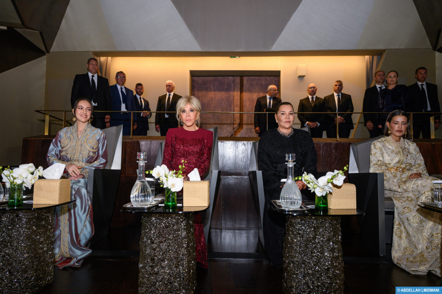 Image Maroc princesses brigitte macron