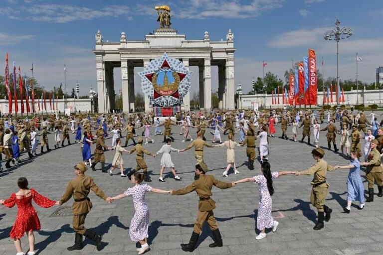 Image Chine défilé russie