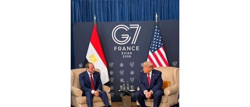 Image Egypte Sisi Trump G 7