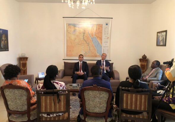 Image Egypte restitution ambassadeur