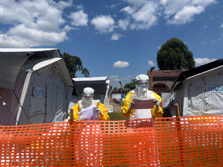 MSF Ebola Treatment Centre in Lwiro
