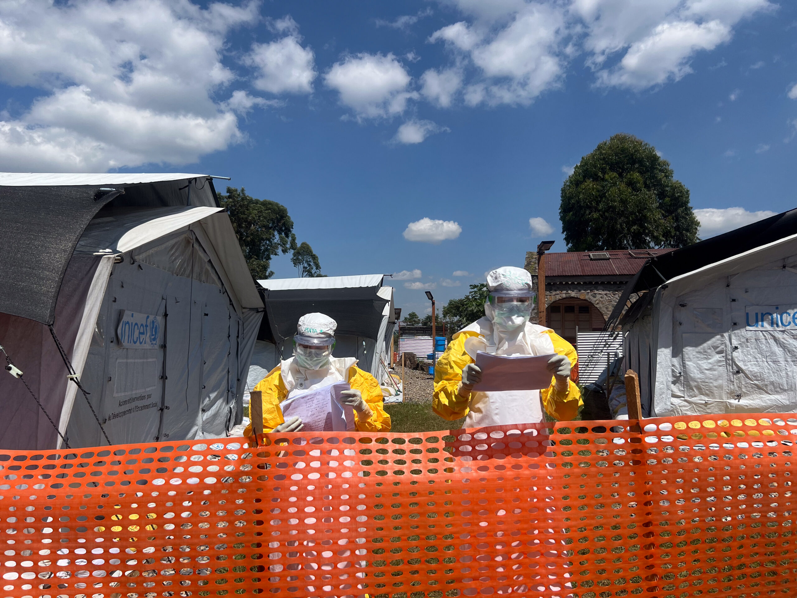 MSF Ebola Treatment Centre in Lwiro