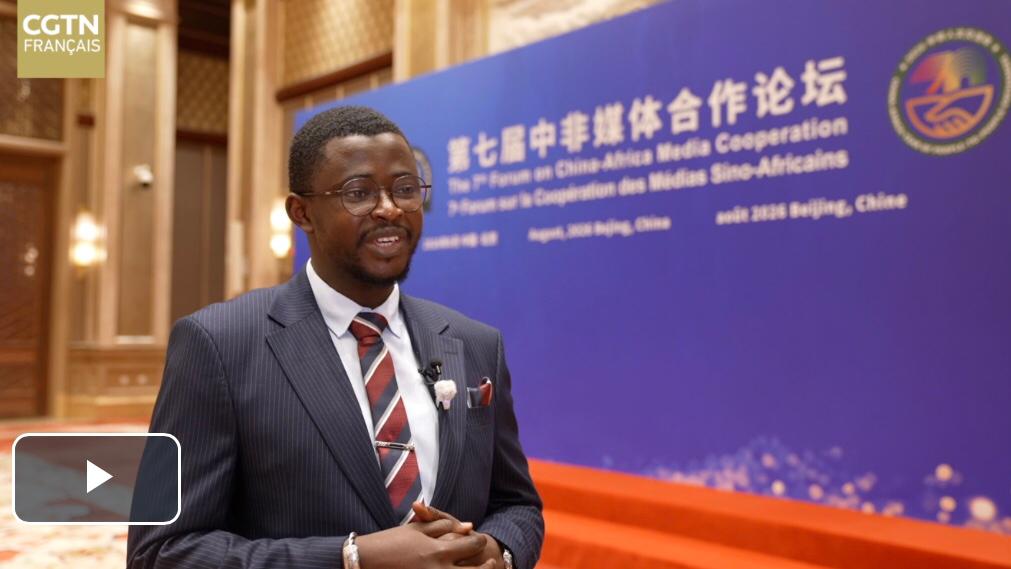 CGTN interview Forum médias sino africains