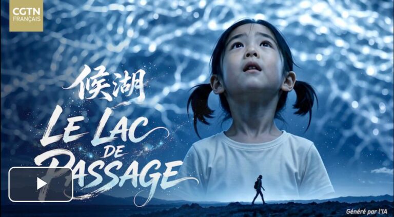 CGTN le lac de passage