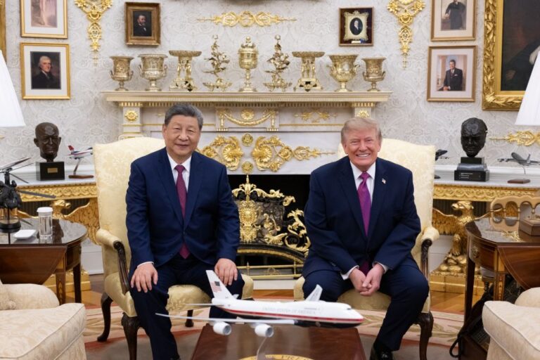 Image Chine Xi Trump restreint