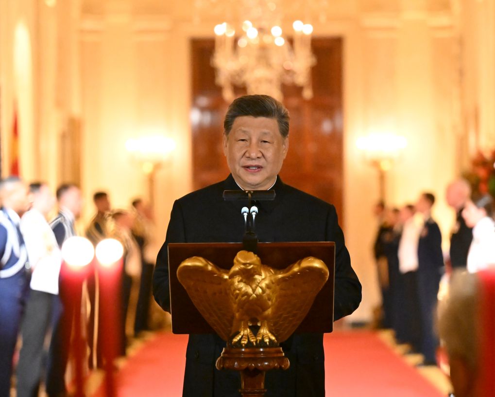Image Chine Xi diner Trump