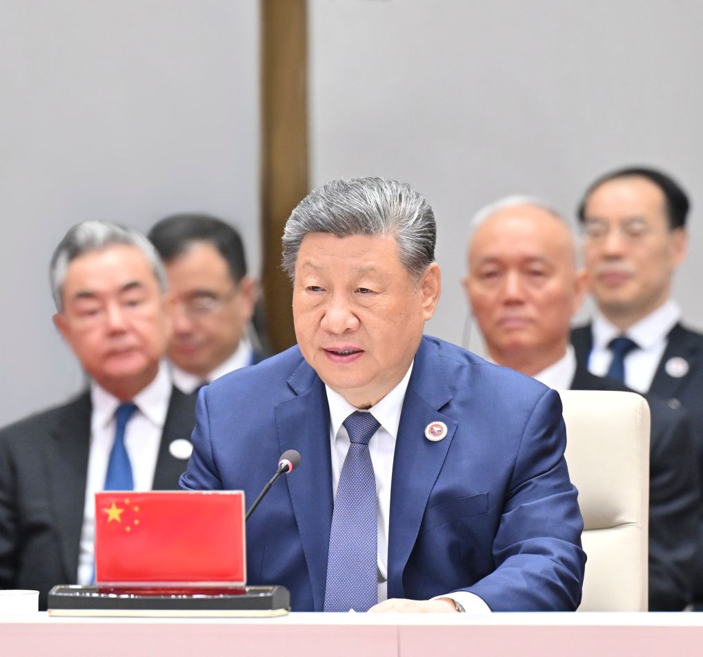 Image Chine Xi discours OCS 2026
