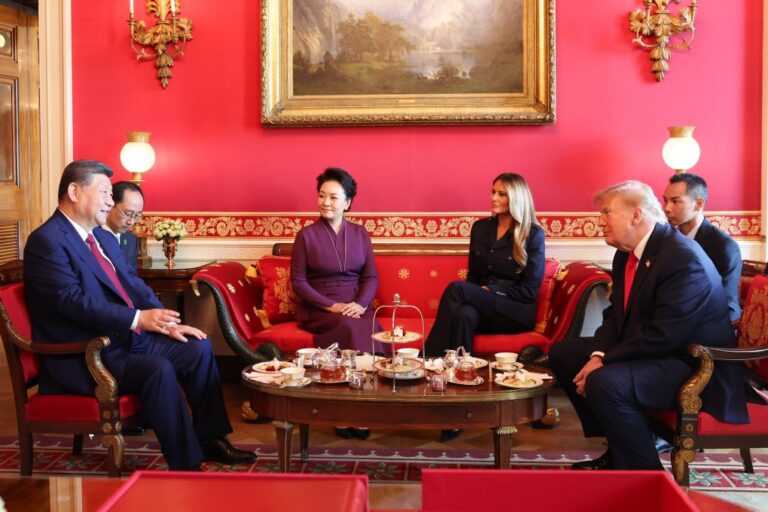 Image Chine Xi et Trump rencontre