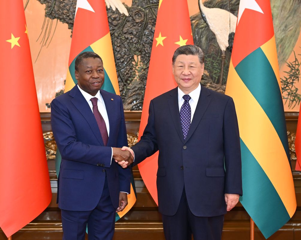 Image Chine Xi president Togo